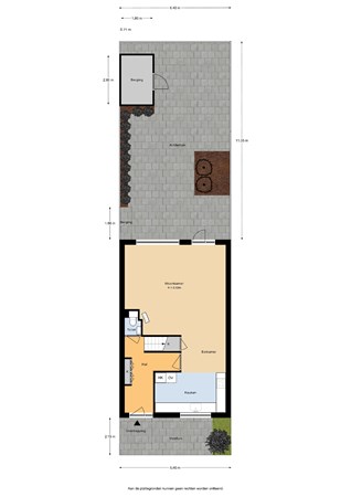 Floorplan - Ijsselmeerweg 33, 1316 RH Almere